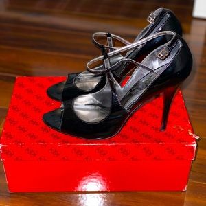 Guess Peep Toe Pumps